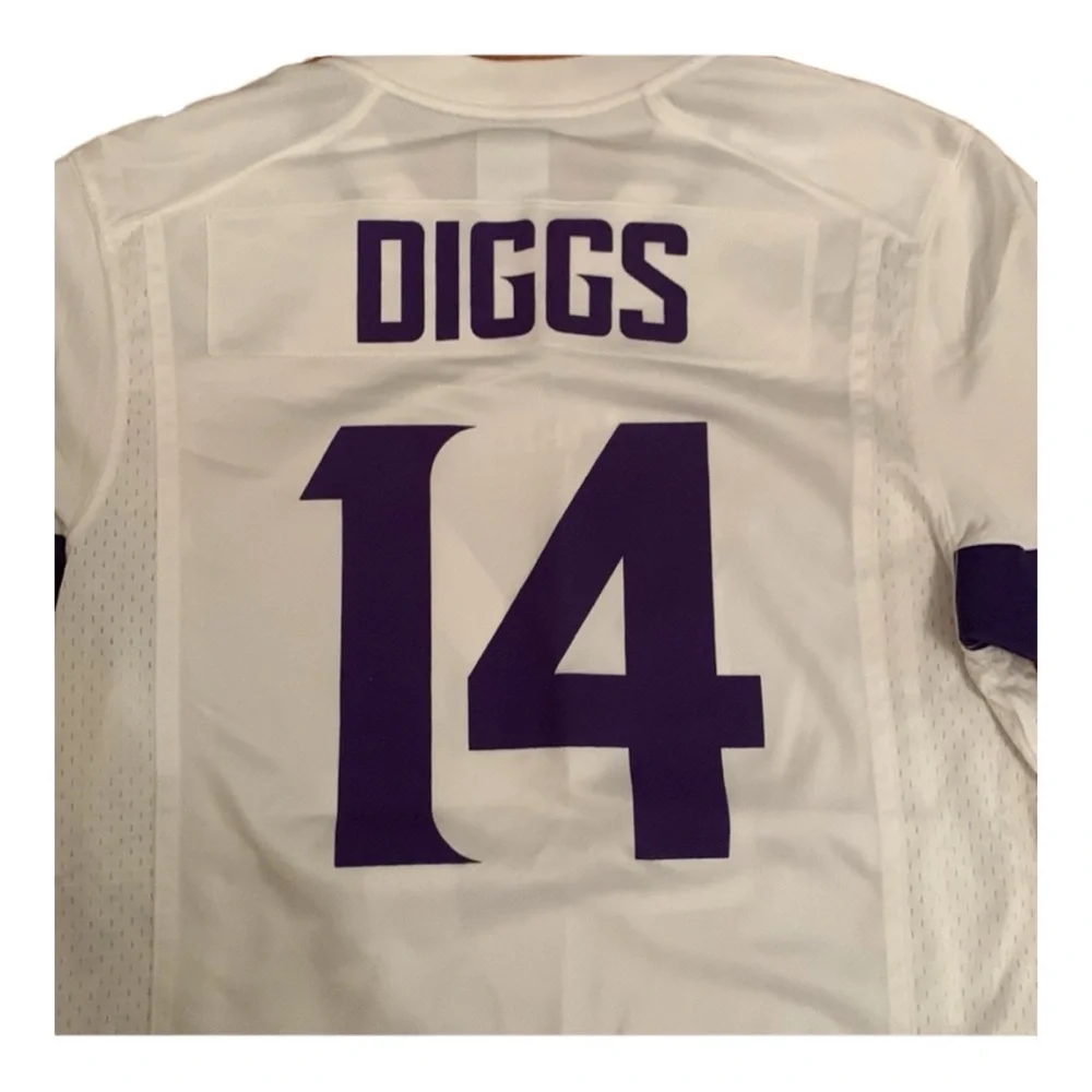 Nike NFL Minnesota Vikings Diggs Jersey (white)- Men’s size Small - Picture 3 of 8